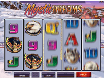 Mystic Dreams pay table