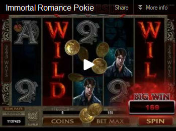 immortal romance slots