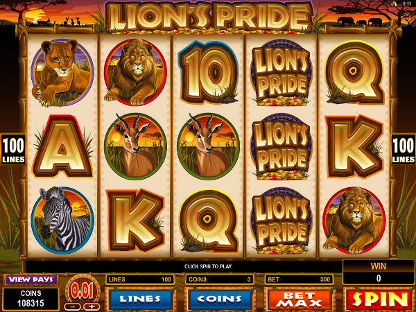Lions Pride in game screenshot