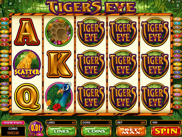 Tigers Eye in game screenshot