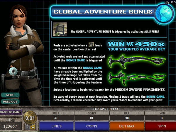 5 Dragons pay table screenshot