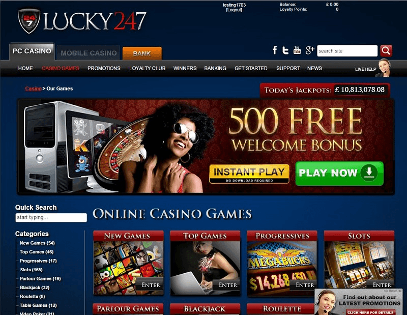 Lucky 247 Casino